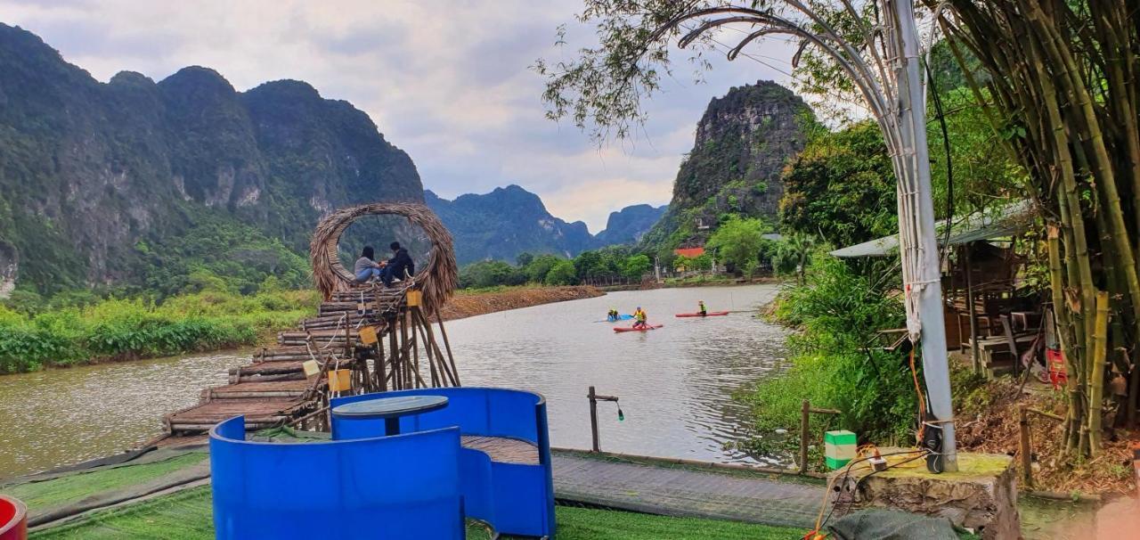 Quoc Khanh Bamboo Homestay Ninh Binh Bagian luar foto