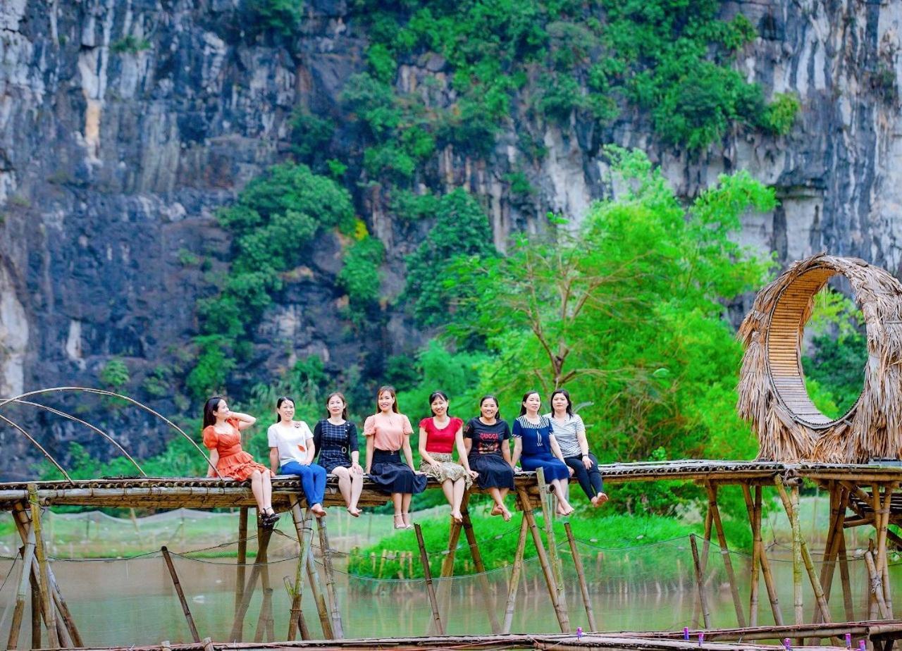 Quoc Khanh Bamboo Homestay Ninh Binh Bagian luar foto