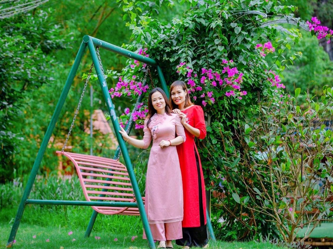 Quoc Khanh Bamboo Homestay Ninh Binh Bagian luar foto
