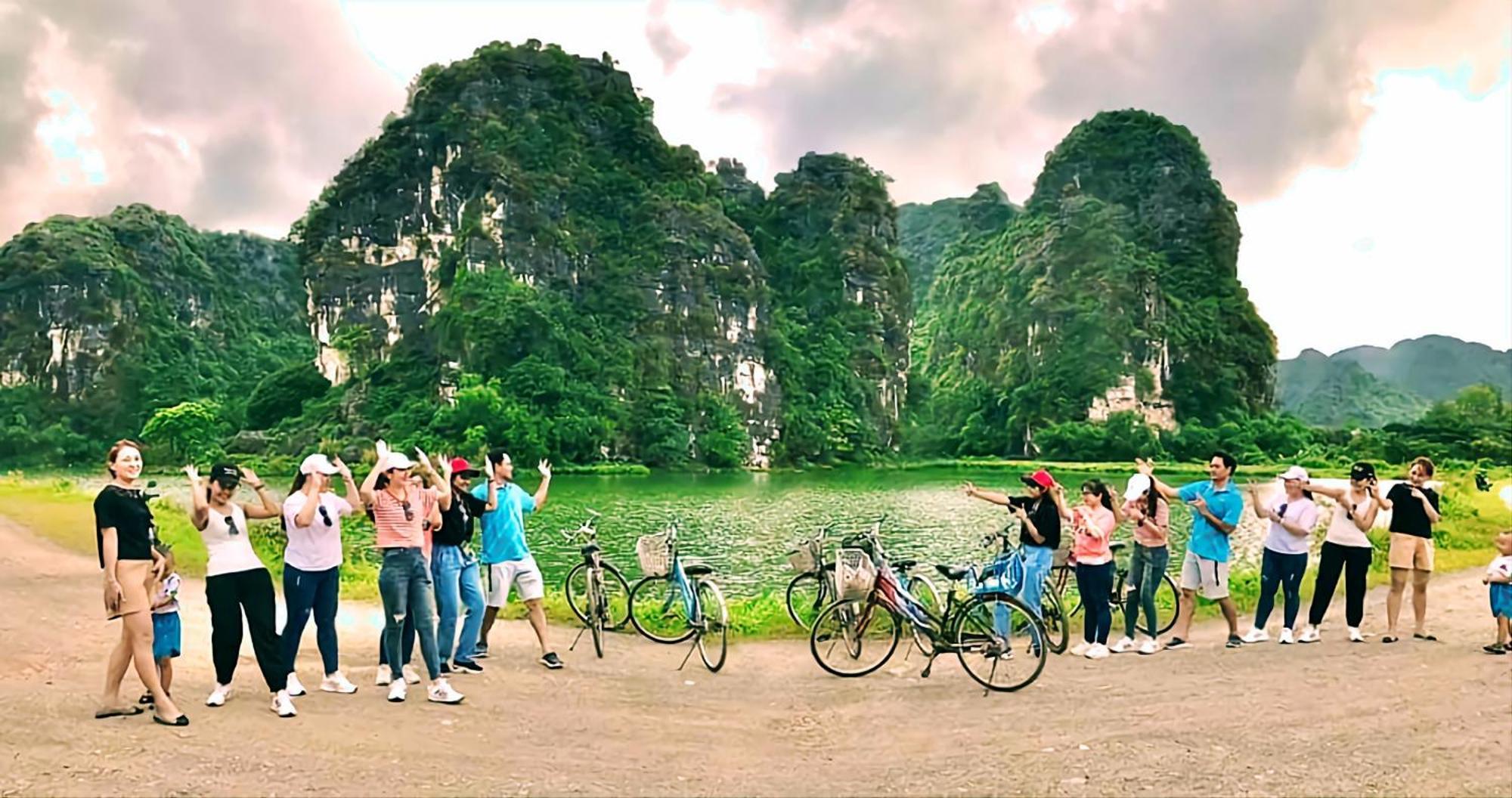 Quoc Khanh Bamboo Homestay Ninh Binh Bagian luar foto