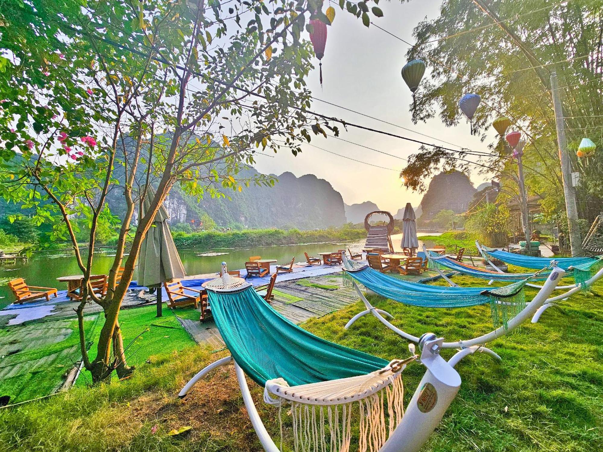 Quoc Khanh Bamboo Homestay Ninh Binh Bagian luar foto