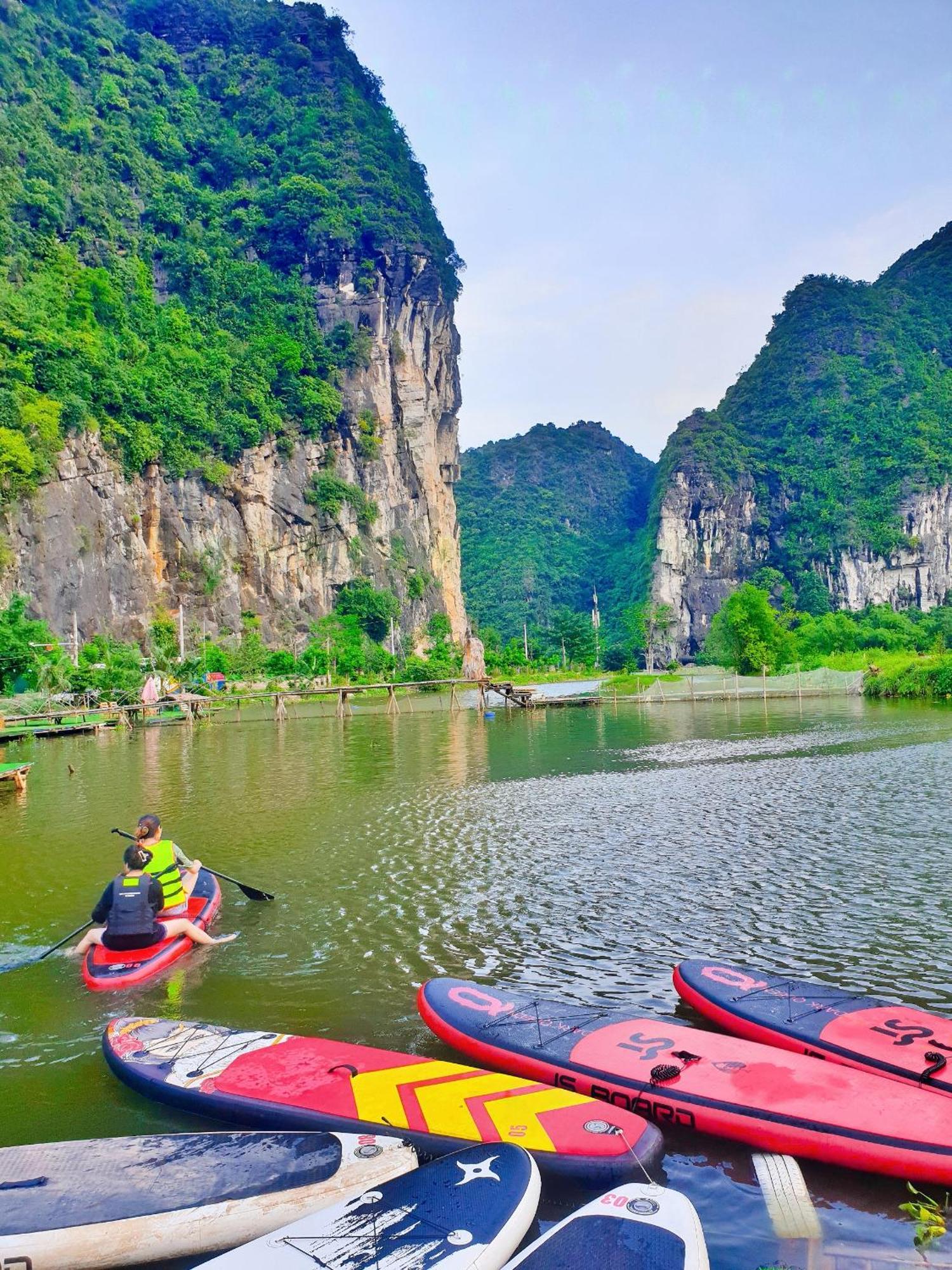 Quoc Khanh Bamboo Homestay Ninh Binh Bagian luar foto