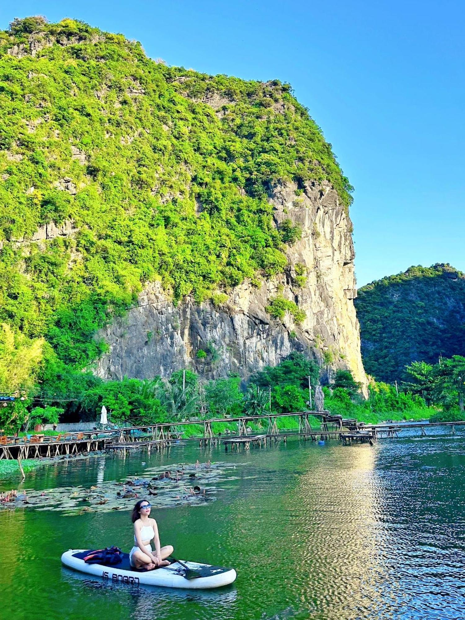 Quoc Khanh Bamboo Homestay Ninh Binh Bagian luar foto