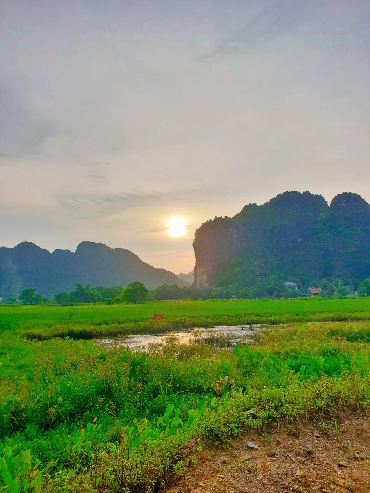 Quoc Khanh Bamboo Homestay Ninh Binh Bagian luar foto