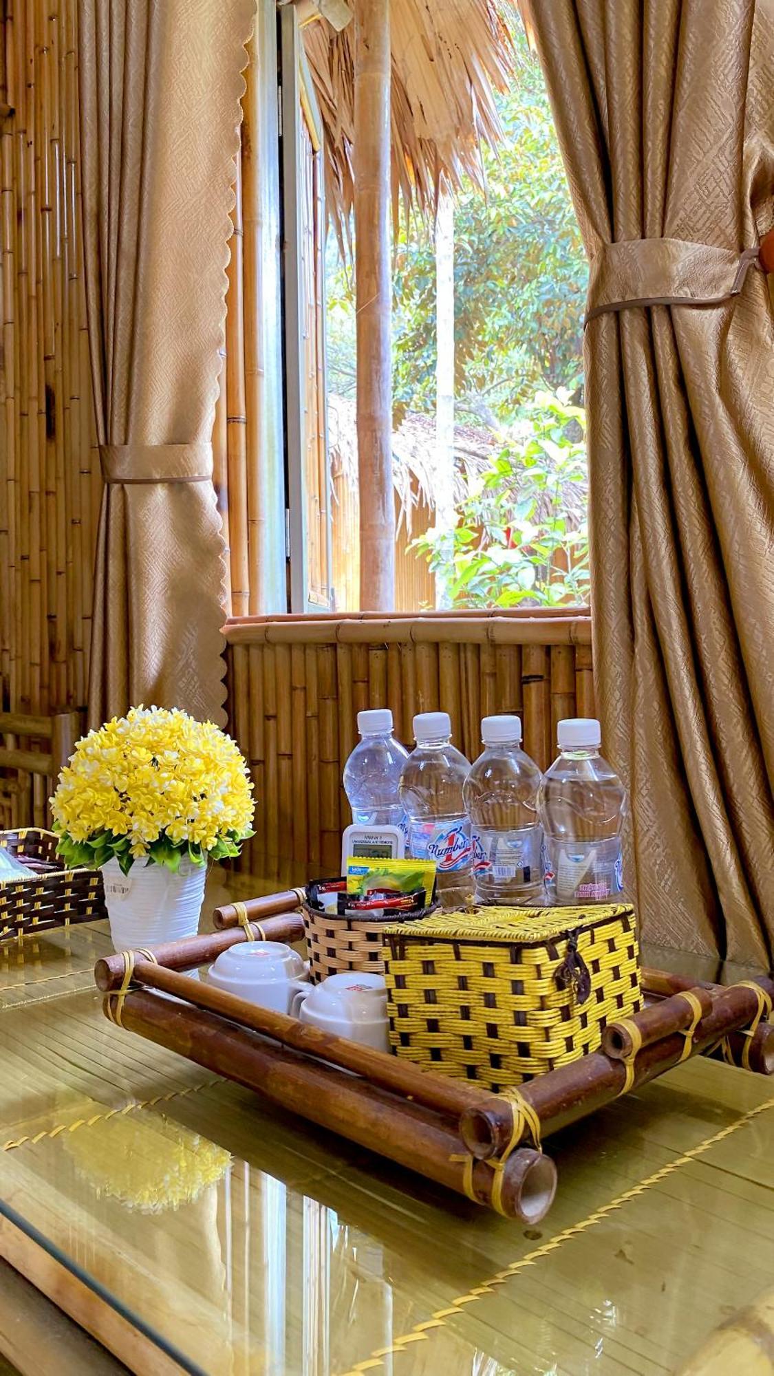 Quoc Khanh Bamboo Homestay Ninh Binh Bagian luar foto