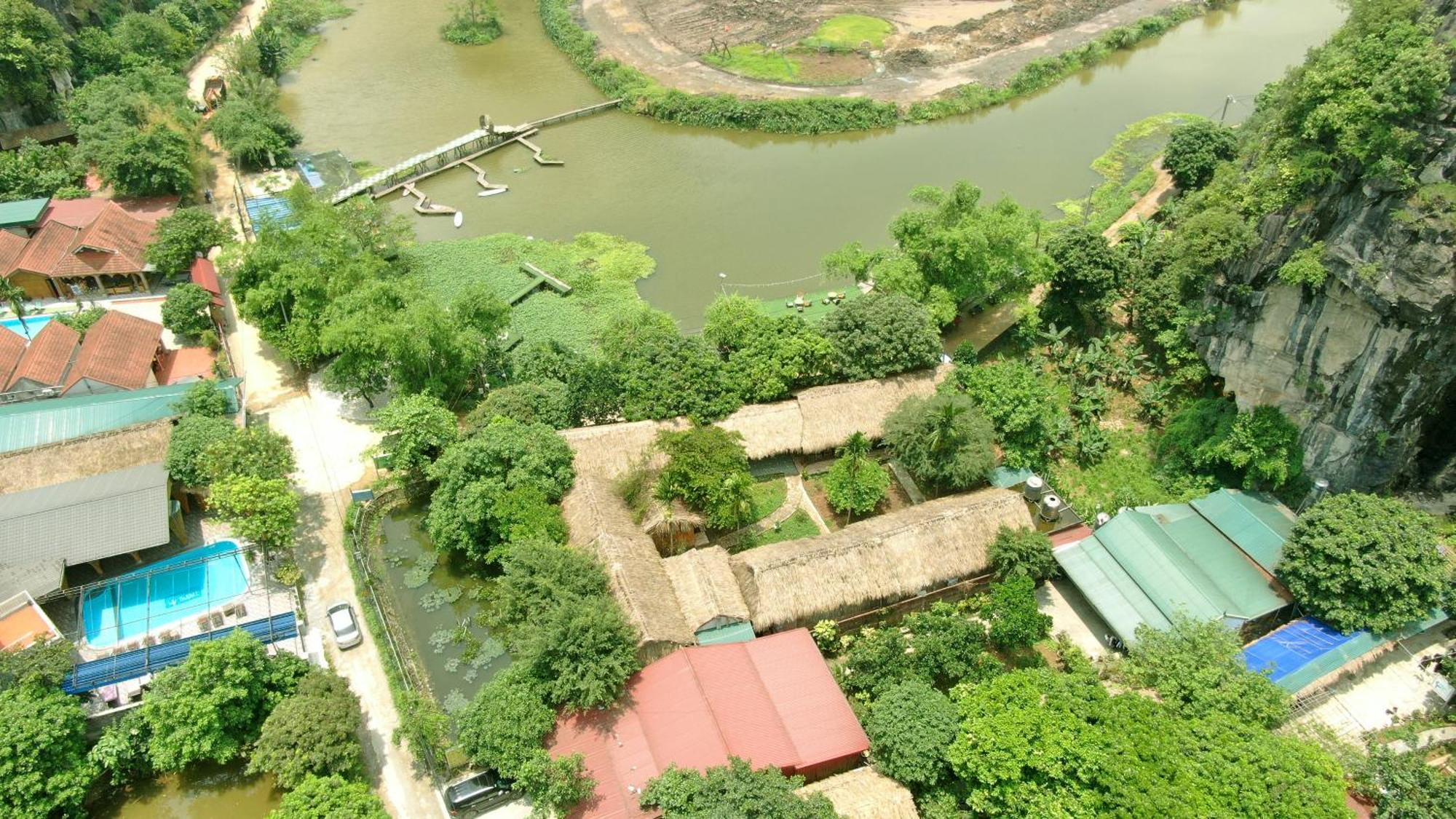 Quoc Khanh Bamboo Homestay Ninh Binh Bagian luar foto