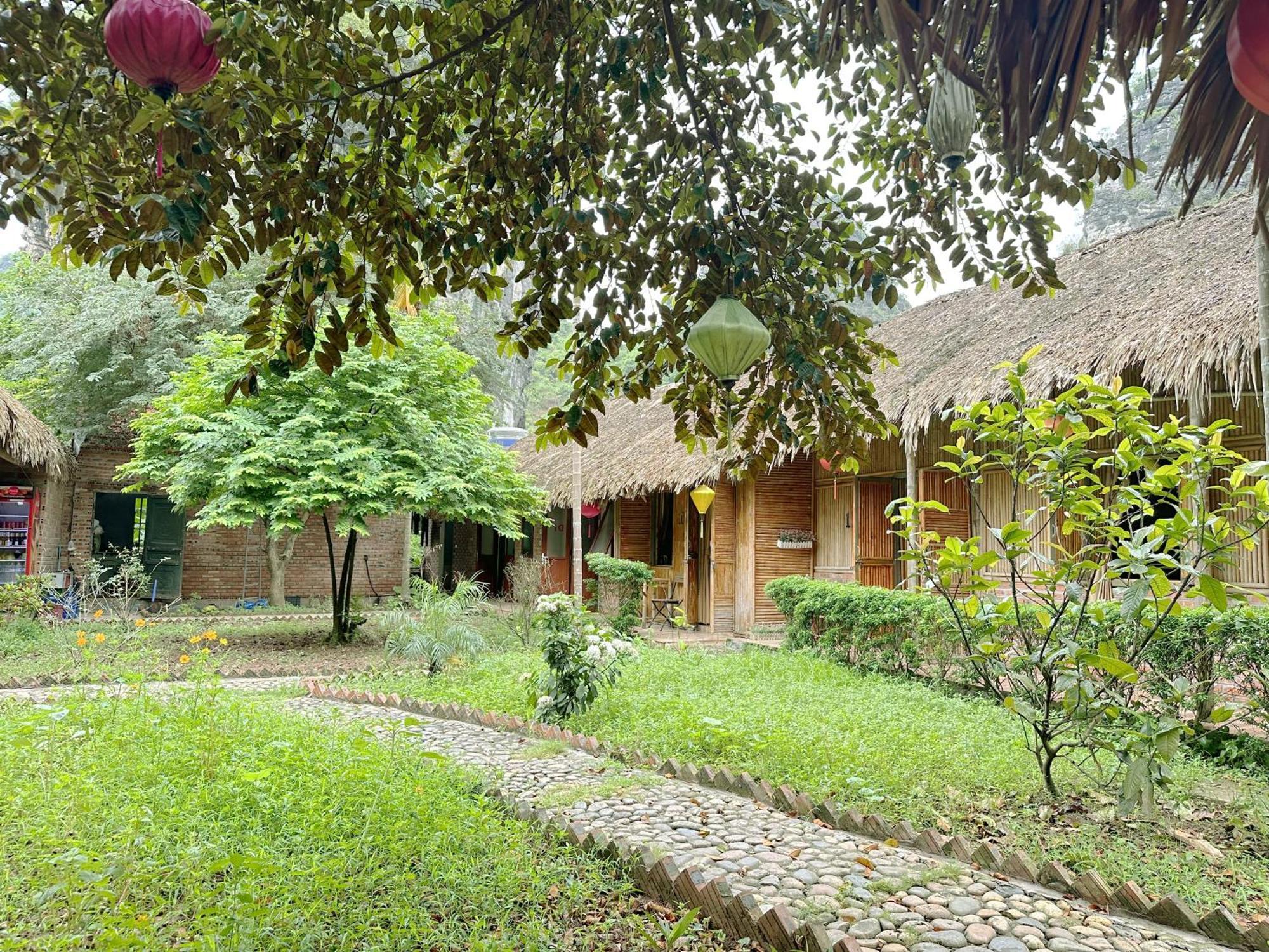Quoc Khanh Bamboo Homestay Ninh Binh Bagian luar foto