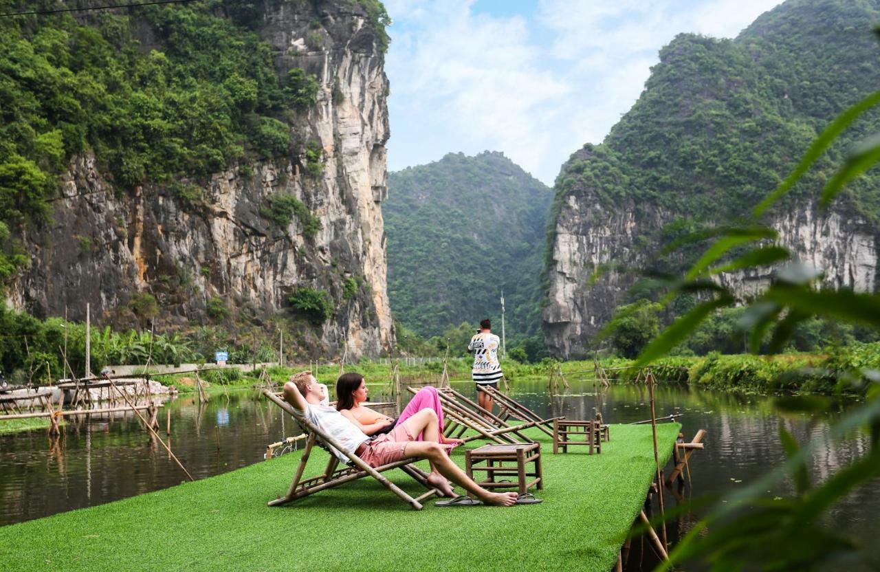 Quoc Khanh Bamboo Homestay Ninh Binh Bagian luar foto