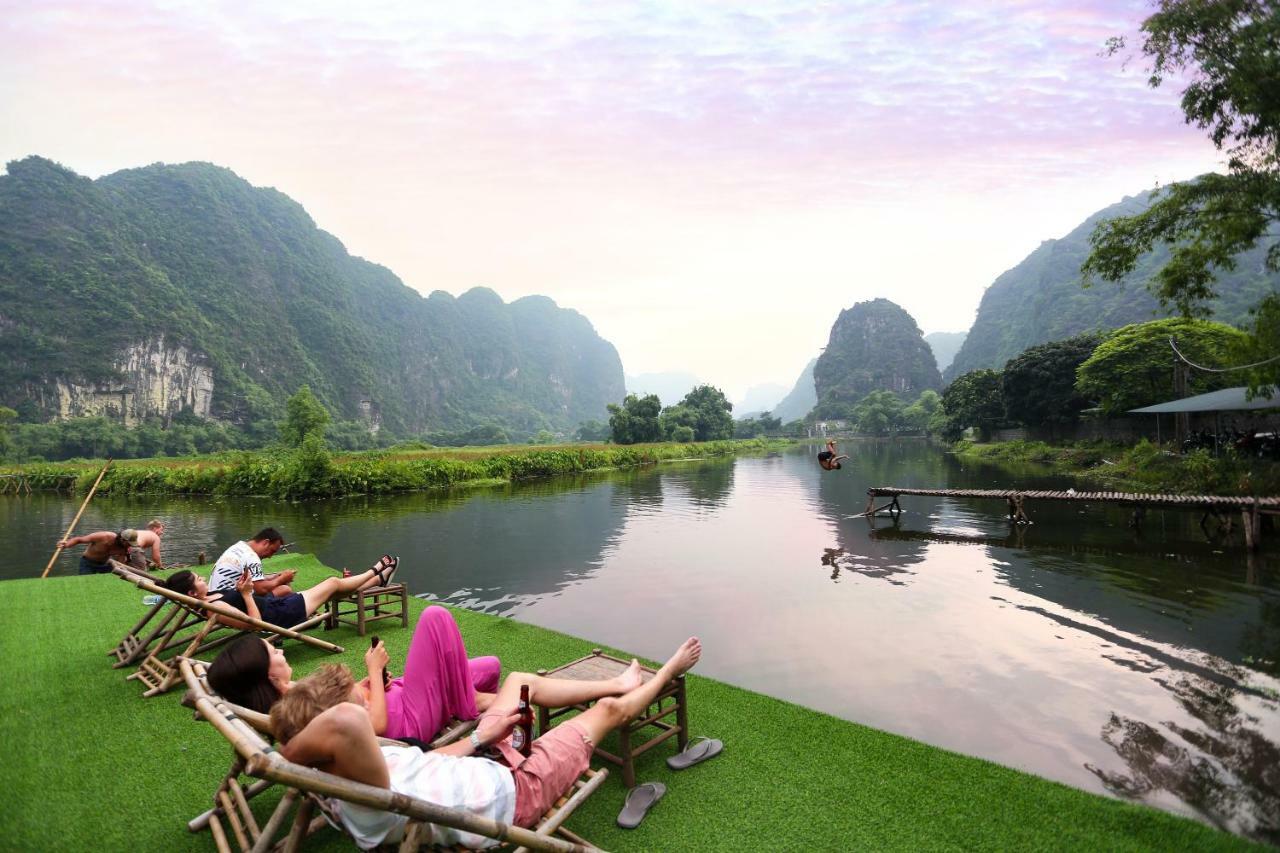 Quoc Khanh Bamboo Homestay Ninh Binh Bagian luar foto