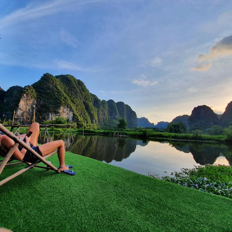Quoc Khanh Bamboo Homestay Ninh Binh Bagian luar foto